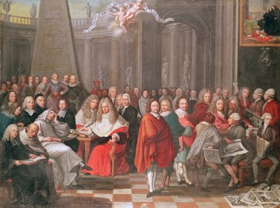 Gruppo di gentiluomini distinti nati in o intorno ad Abbeville da Pierre Adrien Choquet